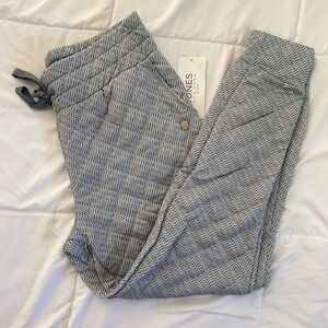 Jones New York Sport Quilted Joggers